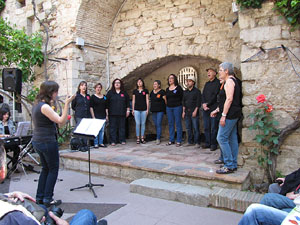 Girona Temps de Flors 2014. Centre Bonastruc &ccedil;a Porta