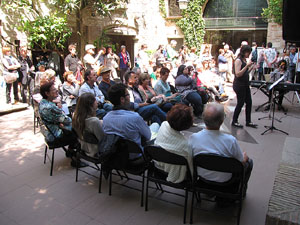 Girona Temps de Flors 2014. Centre Bonastruc &ccedil;a Porta