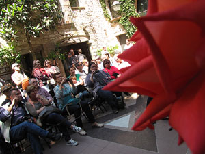 Girona Temps de Flors 2014. Centre Bonastruc &ccedil;a Porta