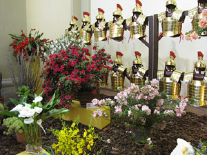 Girona Temps de Flors 2014. Sant Lluc - Castrum dels Manaies de Girona