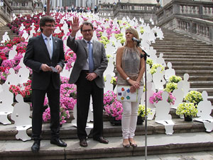 Girona Temps de Flors 2014. La inauguraci&oacute;
