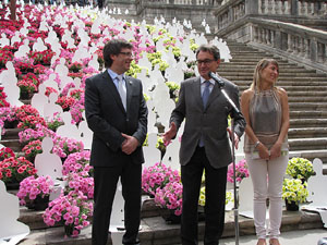 Girona Temps de Flors 2014. La inauguraci&oacute;