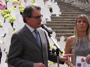 Girona Temps de Flors 2014. La inauguraci&oacute;