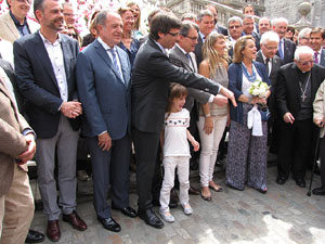 Girona Temps de Flors 2014. La inauguraci&oacute;