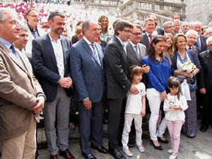 Girona Temps de Flors 2014. La inauguraci&oacute;