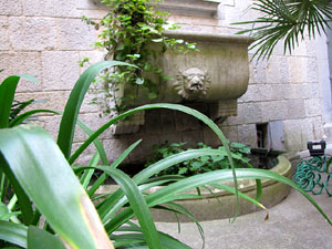 Girona Temps de Flors 2014. Pujada de Sant Dom&egrave;nec, la Casa Agullana, el Palau de Caramany i Cromats Ensesa