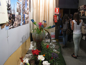 Girona Temps de Flors 2014. Pujada de Sant Dom&egrave;nec, la Casa Agullana, el Palau de Caramany i Cromats Ensesa