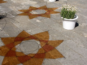 Girona Temps de Flors 2014. Sant Dom&egrave;nec i el mirador dels Maristes