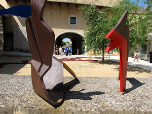 Girona Temps de Flors 2014. Sant Dom&egrave;nec i el mirador dels Maristes