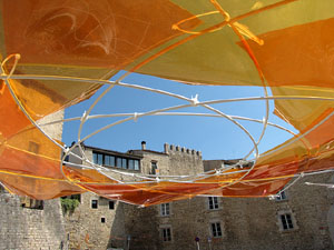 Girona Temps de Flors 2014. Sant Dom&egrave;nec i el mirador dels Maristes