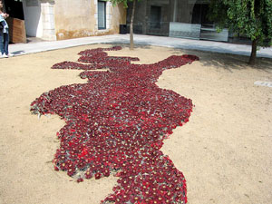 Girona Temps de Flors 2014. Sant Dom&egrave;nec i el mirador dels Maristes