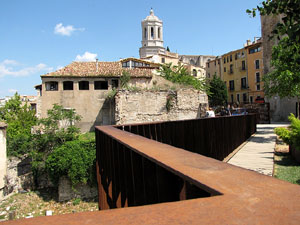 Girona Temps de Flors 2014. Sant Dom&egrave;nec i el mirador dels Maristes
