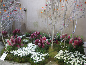 Girona Temps de Flors 2014. Sant Mart&iacute;, Can Forn i Esgl&eacute;sia del Carme