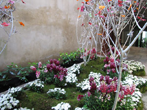 Girona Temps de Flors 2014. Sant Mart&iacute;, Can Forn i Esgl&eacute;sia del Carme