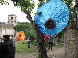 Girona Temps de Flors 2014. El Passeig Arqueol&ograve;gic