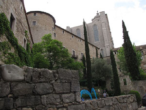 Girona Temps de Flors 2014. El Passeig Arqueològic