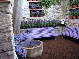 Girona Temps de Flors 2014. Capella de Sant Crist&ograve;fol - Jardins de la Francesa