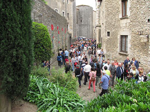Girona Temps de Flors 2014. Casa Pastors i voltants de la Catedral