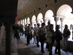 Girona Temps de Flors 2014. El claustre de la Catedral