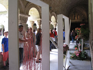 Girona Temps de Flors 2014. El claustre de la Catedral