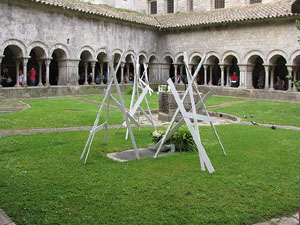 Girona Temps de Flors 2014. El claustre de la Catedral