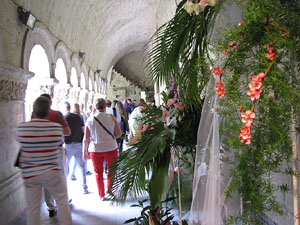 Girona Temps de Flors 2014. El claustre de la Catedral