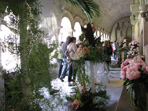 Girona Temps de Flors 2014. El claustre de la Catedral