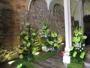 Girona Temps de Flors 2014. Espais, patis i exposicions diversos