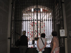 Girona Temps de Flors 2014. Patis del carrer de la For&ccedil;a