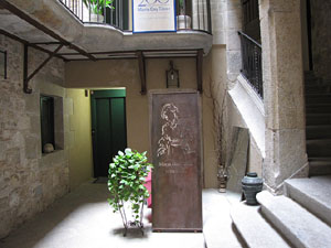 Girona Temps de Flors 2014. Patis del carrer de la For&ccedil;a