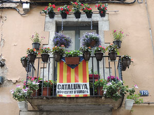 Girona Temps de Flors 2014. Els balcons de Girona