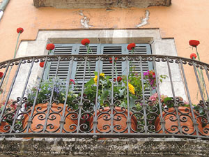 Girona Temps de Flors 2014. Els balcons de Girona