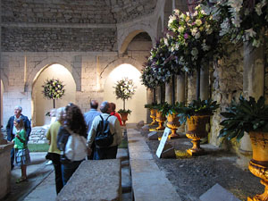 Girona Temps de Flors 2014. Els Banys Àrabs