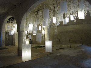 Girona Temps de Flors 2014. La Capella de Santa Ll&uacute;cia