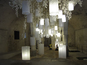 Girona Temps de Flors 2014. La Capella de Santa Ll&uacute;cia