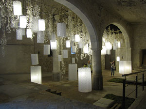 Girona Temps de Flors 2014. La Capella de Santa Ll&uacute;cia