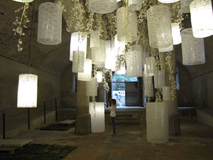 Girona Temps de Flors 2014. La Capella de Santa Ll&uacute;cia