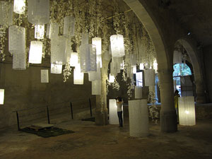 Girona Temps de Flors 2014. La Capella de Santa Ll&uacute;cia