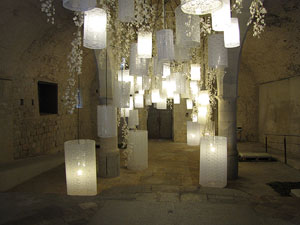 Girona Temps de Flors 2014. La Capella de Santa Ll&uacute;cia