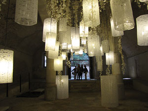 Girona Temps de Flors 2014. La Capella de Santa Ll&uacute;cia