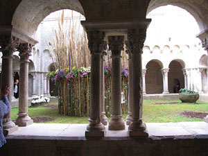 Girona Temps de Flors 2014. Sant Pere de Galligants