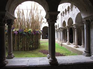 Girona Temps de Flors 2014. Sant Pere de Galligants