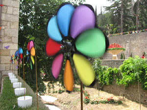 Girona Temps de Flors 2014. Sant Pere de Galligants