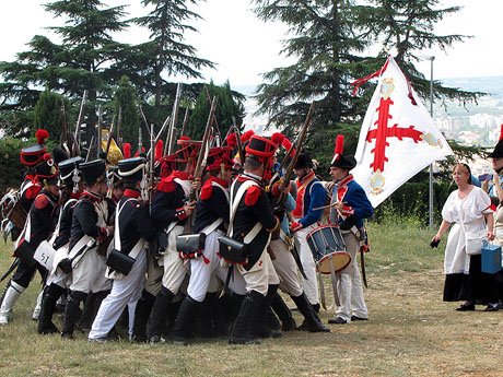VI Festa Reviu els Setges Napole&ograve;nics de Girona. Recreaci&oacute; de la conquesta del castell de Montju&iuml;c