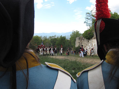VI Festa Reviu els Setges Napole&ograve;nics de Girona. Recreaci&oacute; de la conquesta del castell de Montju&iuml;c
