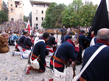 VI Festa Reviu els Setges Napole&ograve;nics de Girona. Recreaci&oacute; del Gran Dia de Girona al Barri Vell