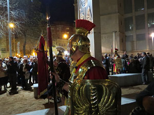 Inauguració de l'escultura de Domènec Fita