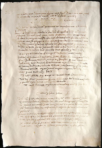 Document d'expulsió, revers. Manual d'Acords, 20 abril de 1492