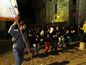 Fires de Girona 2014. La Bateria de Girona, cercavila de percussionistes