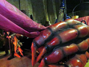 Fires de Girona 2014. Espectacle la bella i les bèsties, a càrrec de Carros de Foc